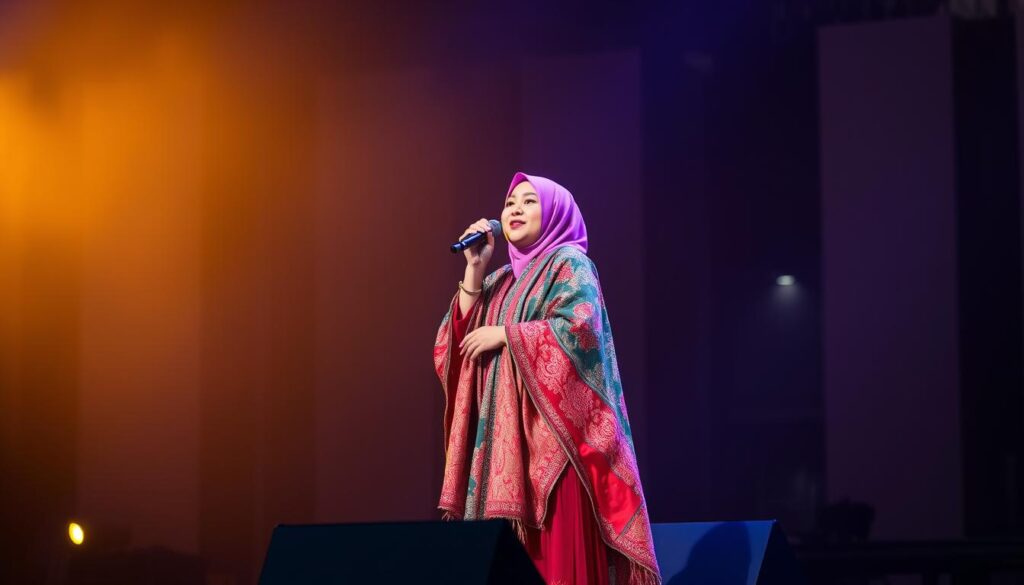Tgk. Qori Farida di acara musik internasional
