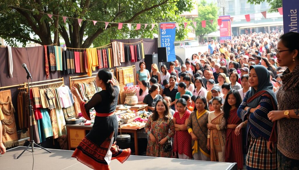 promosi perempuan melalui festival budaya