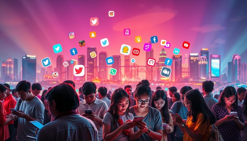 pemanfaatan platform sosial
